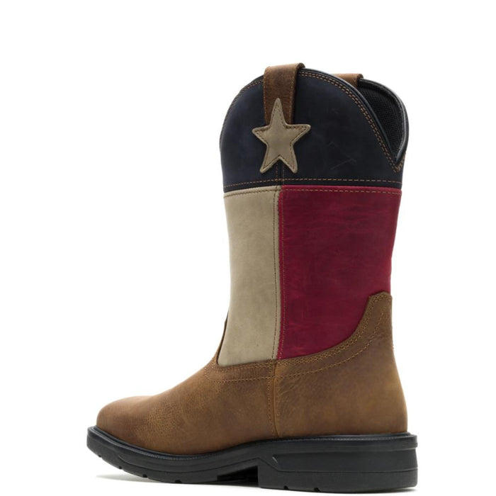 Wolverine® Men's Waterproof  Rancher Level Rio Steel Toe Wellington Boots - Brown Multi - W271015