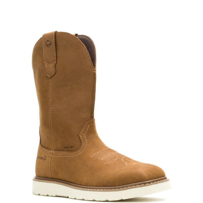 Wolverine® Men's Waterproof Bronc Wedge Steel Toe Wellington Boots
