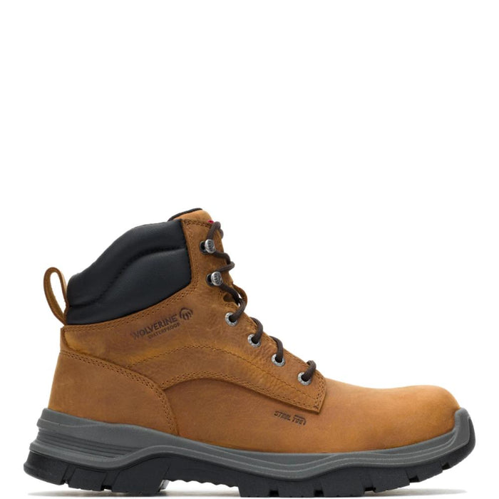 Wolverine® Men's Waterproof Colton Moisture Wicking Steel Toe 6" Boots
