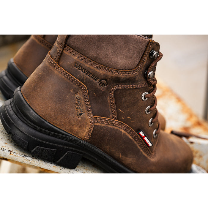 Wolverine® Men's Waterproof Durashocks Icon Electric Hazard Composite Toe 6" Boots