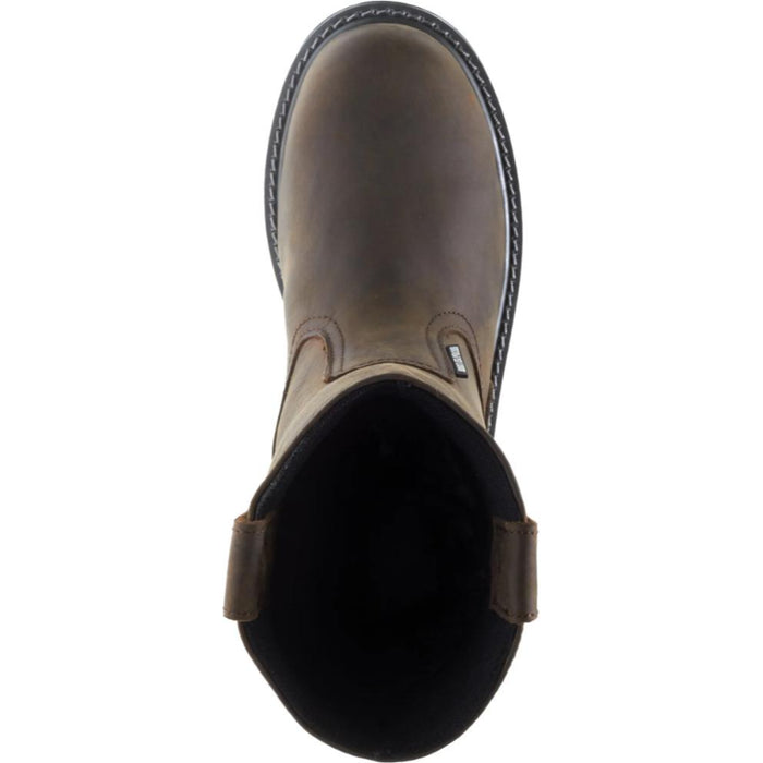 Wolverine® Men's Waterproof Floorhand Steel Toe Wellington Boots - Dark Brown - W10680