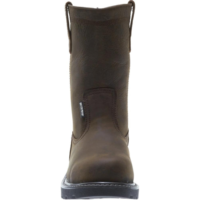 Wolverine® Men's Waterproof Floorhand Steel Toe Wellington Boots - Dark Brown - W10680