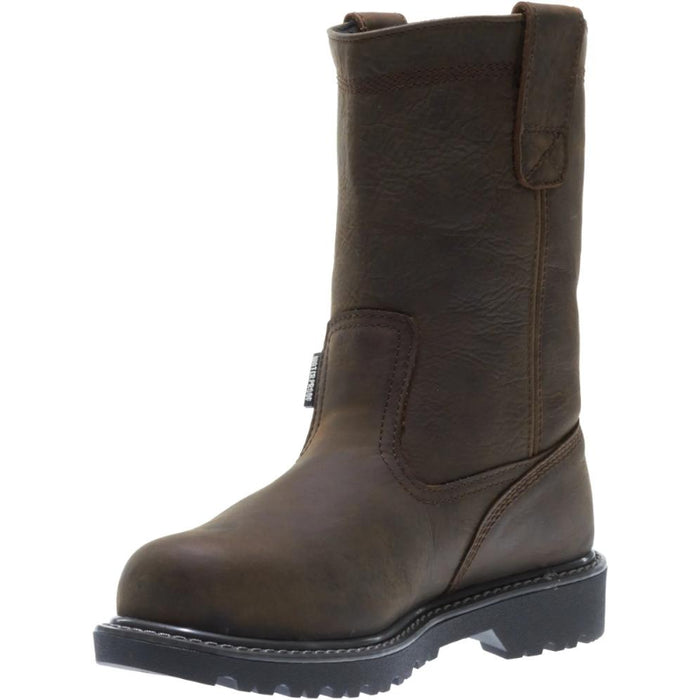 Wolverine® Men's Waterproof Floorhand Steel Toe Wellington Boots - Dark Brown - W10680