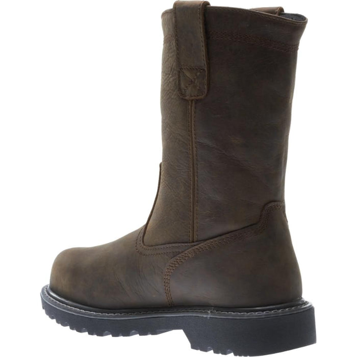 Wolverine® Men's Waterproof Floorhand Steel Toe Wellington Boots - Dark Brown - W10680