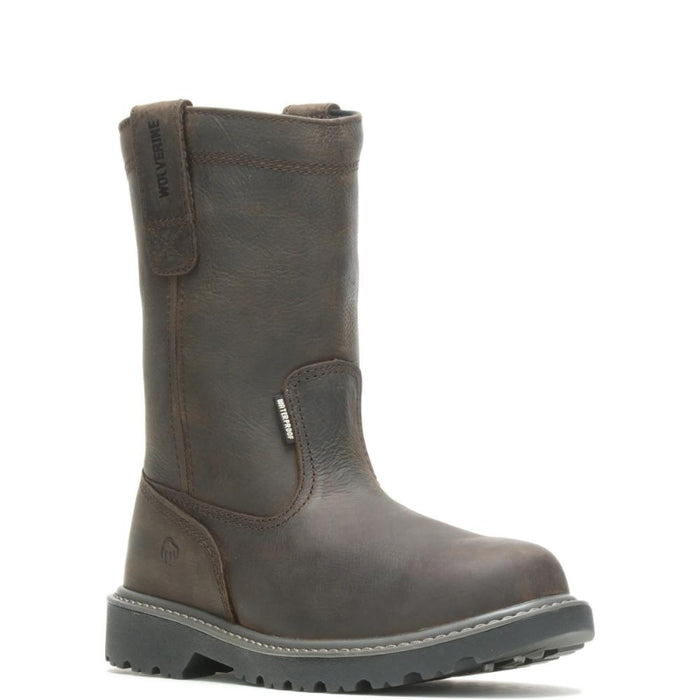 Wolverine® Men's Waterproof Floorhand Wellington Boots - Dark Brown - W10682
