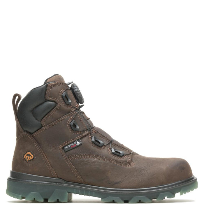 Wolverine® Men's Waterproof I-90 BOA® Composite Toe 6" Boots - Coffee Bean - W191063