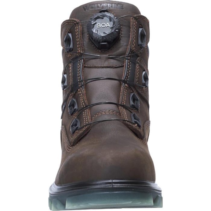 Wolverine® Men's Waterproof I-90 BOA® Composite Toe 6" Boots - Coffee Bean - W191063