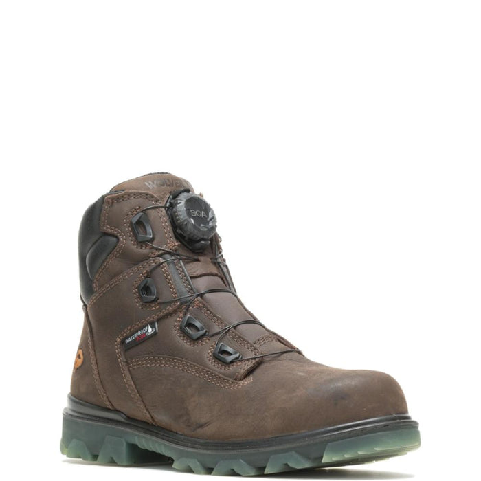 Wolverine® Men's Waterproof I-90 BOA® Composite Toe 6" Boots - Coffee Bean - W191063