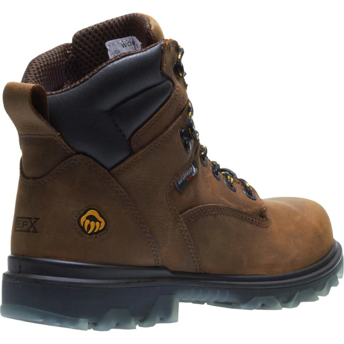 Wolverine® Men's Waterproof I-90 Composite Toe 6" Boots - Sudan Brown - W10788