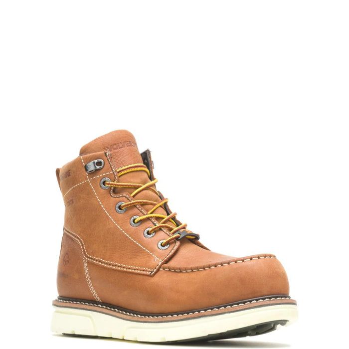 Wolverine® Men's Waterproof I-90 DuraShocks® 6" Wedge MOC Boots - Tan - W200051