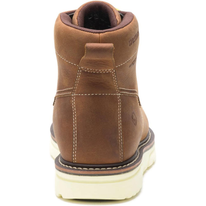 Wolverine® Men's Waterproof I-90 DuraShocks® Composite Toe 6" Wedge MOC Boots - Tan - W201097