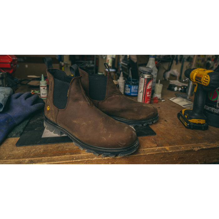 Wolverine® Men's Waterproof I-90 Romeo Soft Toe Chelsea Boots - Sudan Brown - W10790
