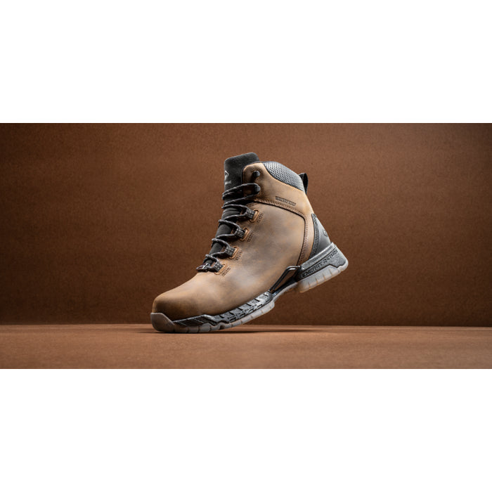 Wolverine® Men's Waterproof I-90 Rush Max Composite Toe 6" Boots - Dark Coffee - W251127