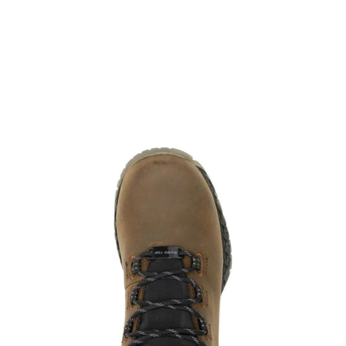 Wolverine® Men's Waterproof I-90 Rush Max Soft Toe 6" Boots - Dark Coffee - W250054