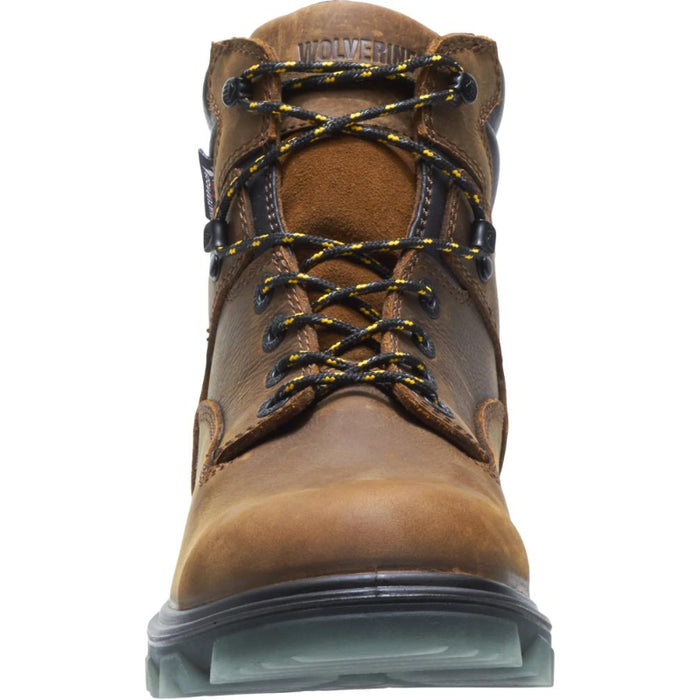 Wolverine® Men's Waterproof I-90 Soft Toe 6" Boots - Sudan Brown - W10784