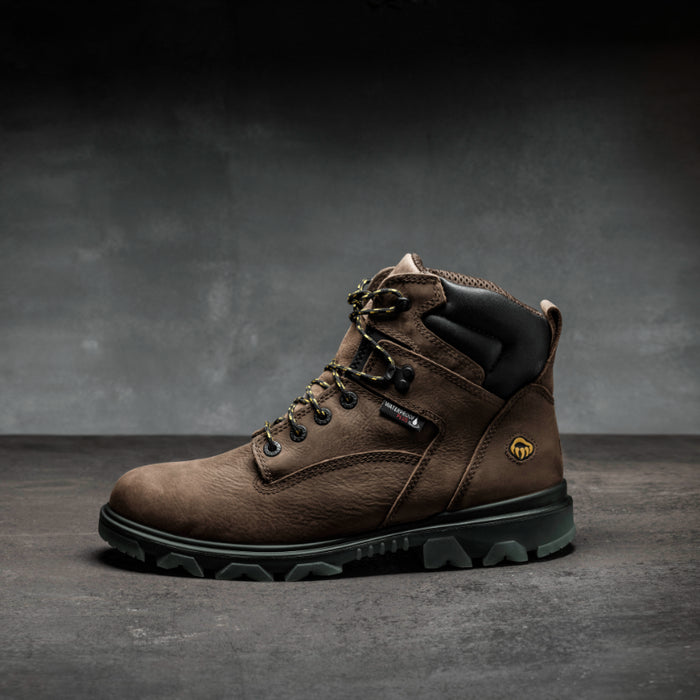 Wolverine® Men's Waterproof I-90 Soft Toe 6" Boots - Sudan Brown - W10784