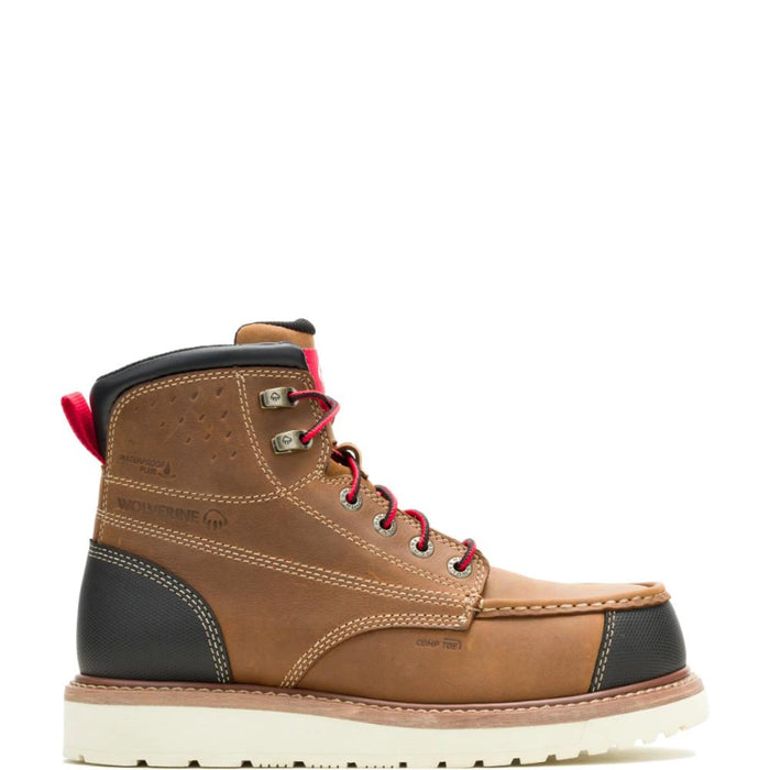 Wolverine® Men's Waterproof Loader - II HyperRest™ Soft Toe 6" Boots