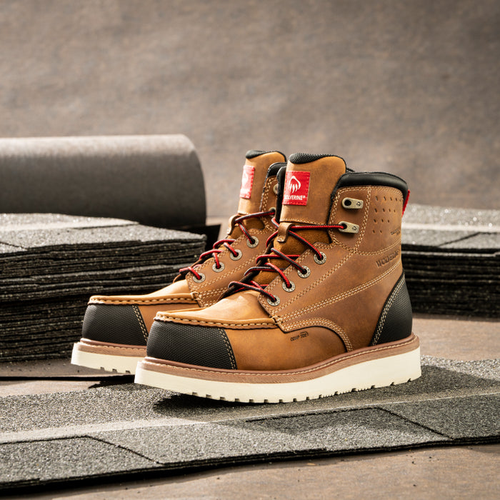 Wolverine® Men's Waterproof Loader - II HyperRest™ Soft Toe 6" Boots