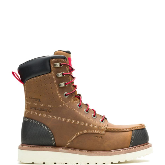 Wolverine® Men's Waterproof Loader - II HyperRest™ Soft Toe 8" Boots - Trail - W261037