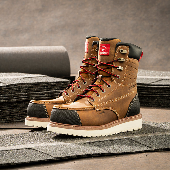 Wolverine® Men's Waterproof Loader - II HyperRest™ Soft Toe 8" Boots - Trail - W261037