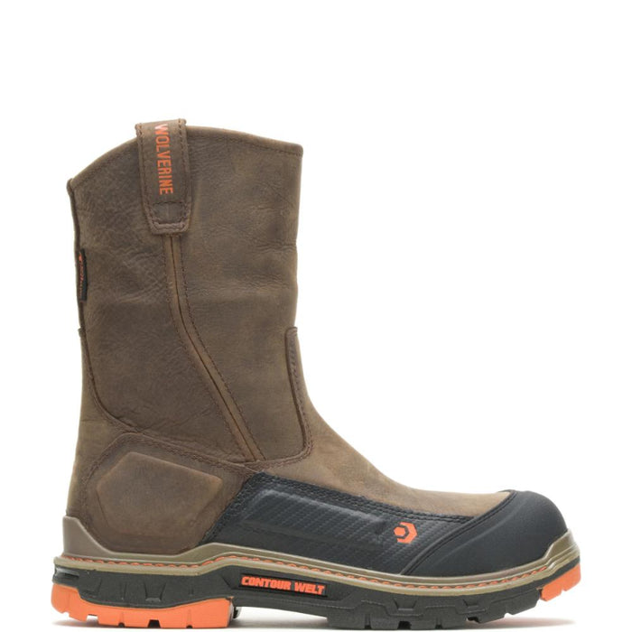 Wolverine® Men's Waterproof Overpass Composite Toe Wellington Boots - Summer Brown - W10708