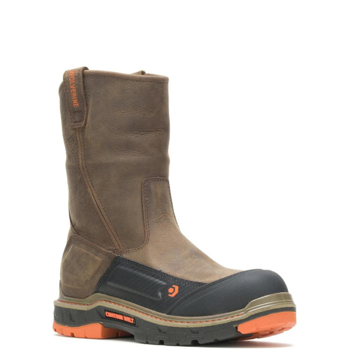 Wolverine® Men's Waterproof Overpass Composite Toe Wellington Boots - Summer Brown - W10708
