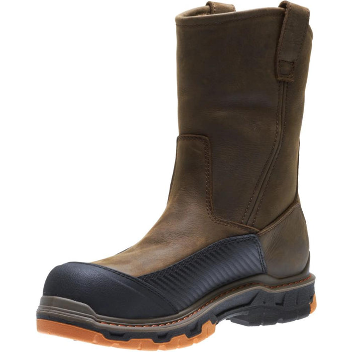 Wolverine® Men's Waterproof Overpass Composite Toe Wellington Boots - Summer Brown - W10708