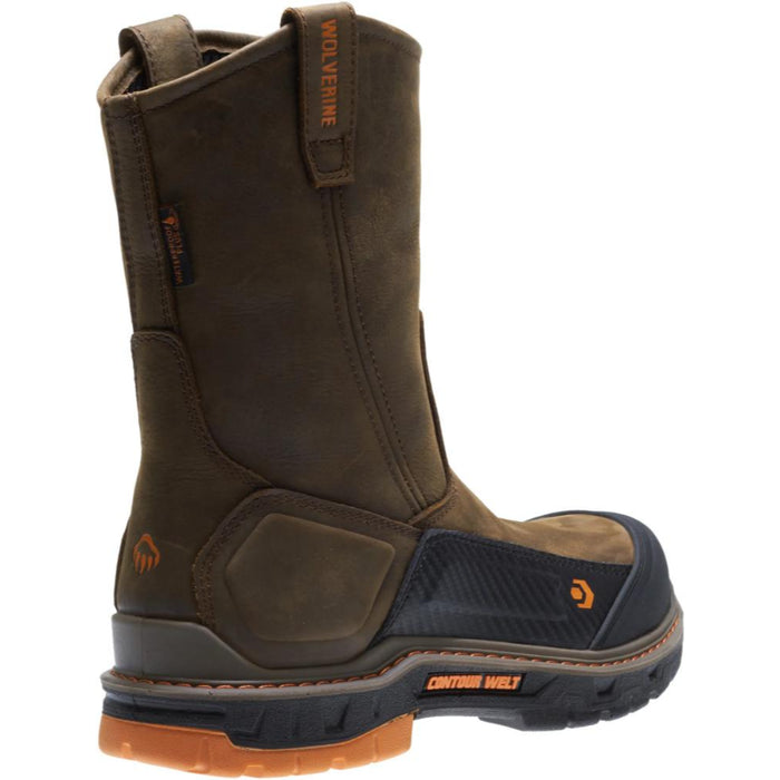 Wolverine® Men's Waterproof Overpass Composite Toe Wellington Boots - Summer Brown - W10708