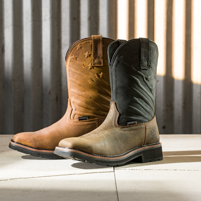 Wolverine® Men's Waterproof Rancher Flag LX Steel Toe Wellington Boots