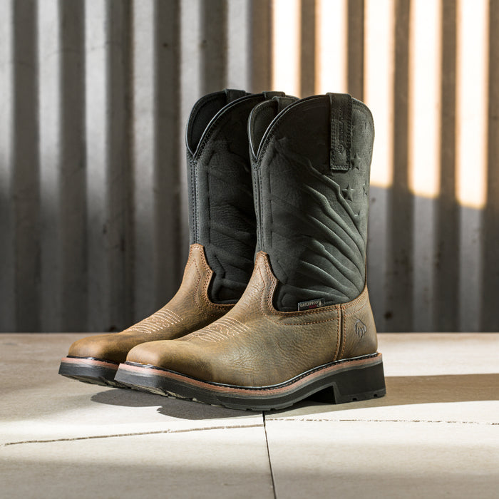 Wolverine® Men's Waterproof Rancher Flag LX Steel Toe Wellington Boots
