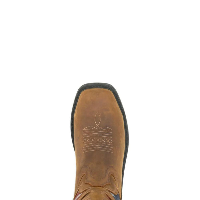 Wolverine® Men's Waterproof Rancher Flag Steel Toe Wellington Boots - Brown - W241181