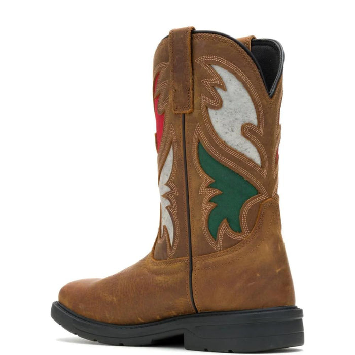 Wolverine® Men's Waterproof Rancher Flag Steel Toe Wellington Boots - Brown - W241183