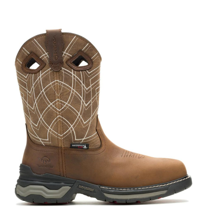 Wolverine® Men's Waterproof Rancher Infinity Pull On Energy Bound™ Composite Toe Wellington Boots