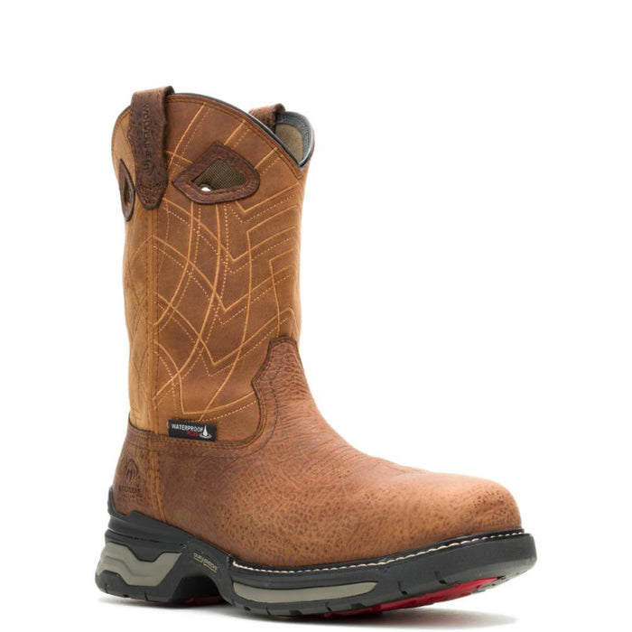 Wolverine® Men's Waterproof Rancher Infinity Pull On Energy Bound™ Composite Toe Wellington Boots