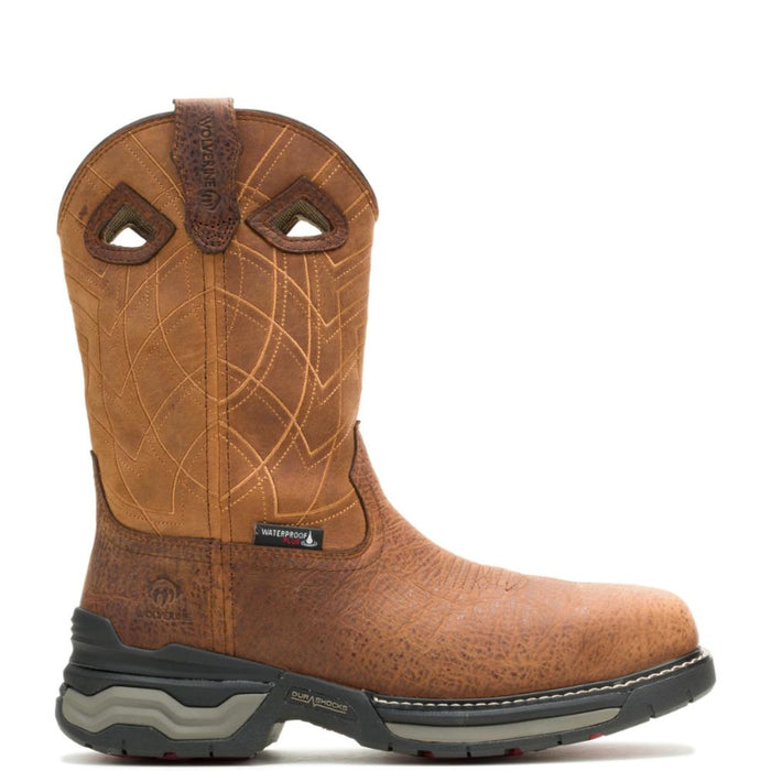 Wolverine® Men's Waterproof Rancher Infinity Pull On Energy Bound™ Composite Toe Wellington Boots
