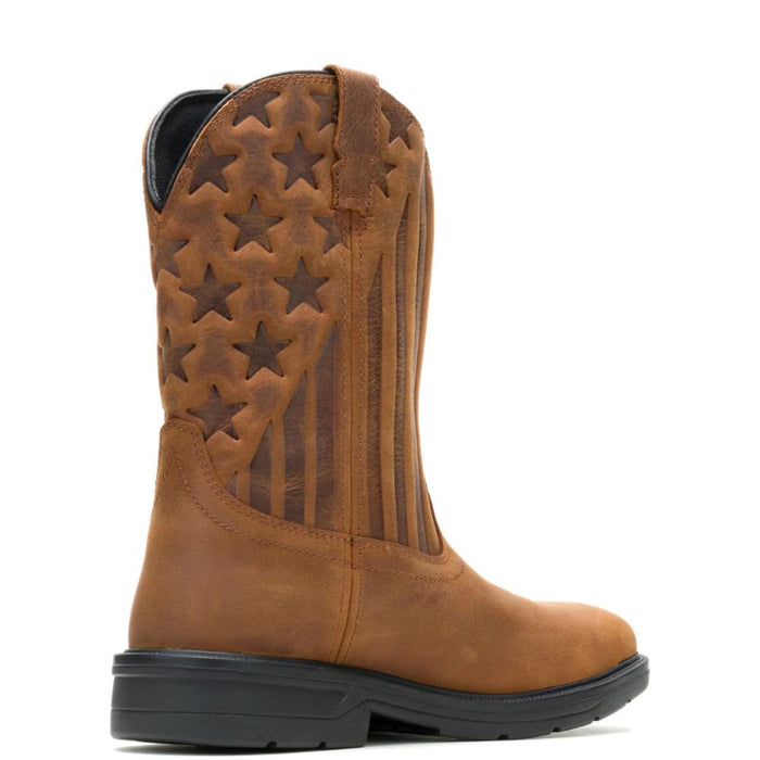 Wolverine® Men's Waterproof  Rancher Level Glory Steel Toe Wellington Boots - Tobacco - W271018