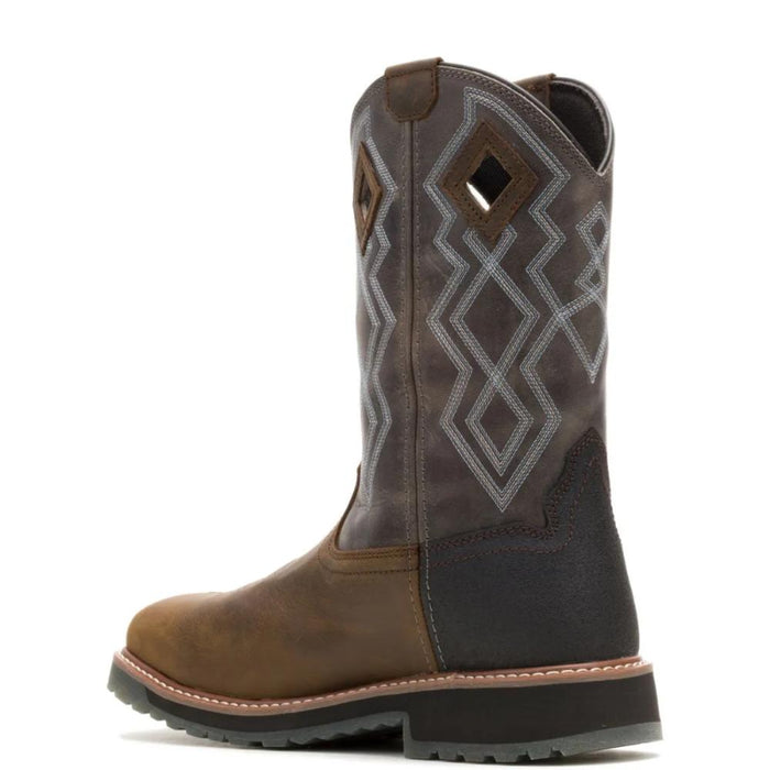 Wolverine® Men's Waterproof Rancher Pro HyperRest™ Steel Toe Wellington Boots - Titanium - W250030