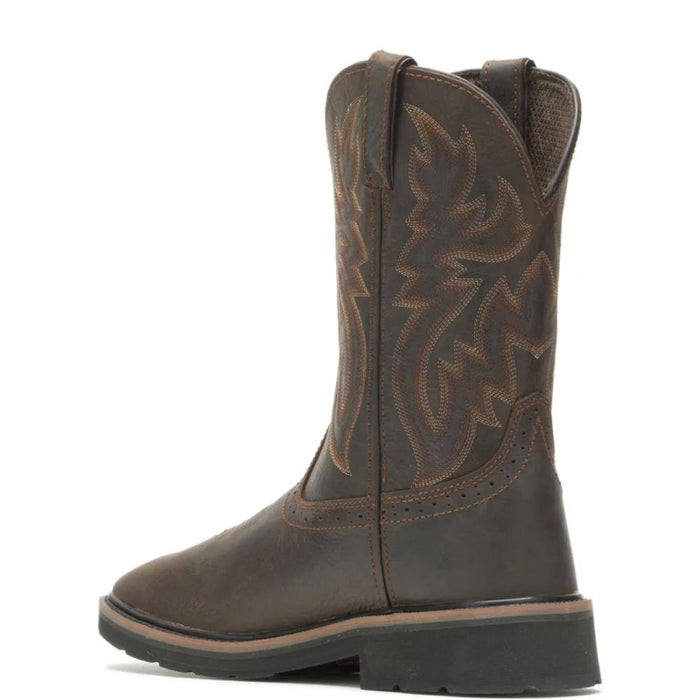 Wolverine® Men's Waterproof Rancher Soft Toe Wellington Boots - Dark Brown/Rust - W10704