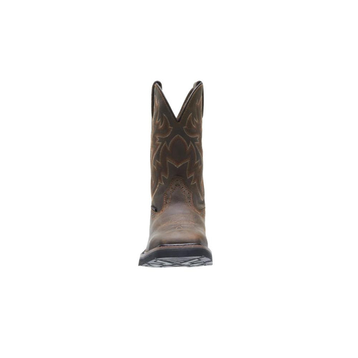 Wolverine® Men's Waterproof Rancher Steel Toe Wellington Boots - Dark Brown - W10702