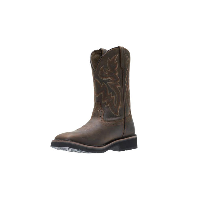 Wolverine® Men's Waterproof Rancher Steel Toe Wellington Boots - Dark Brown - W10702