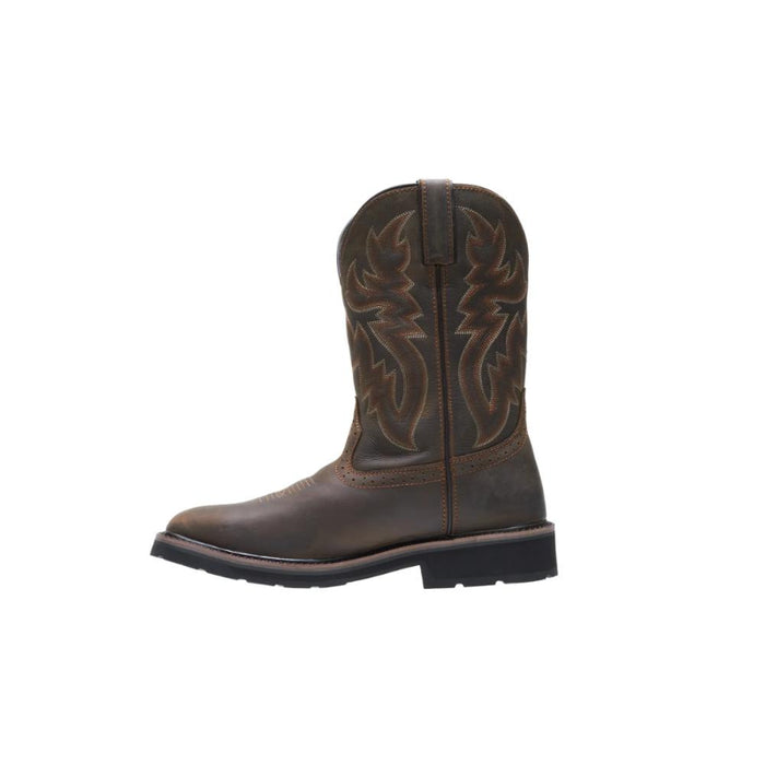 Wolverine® Men's Waterproof Rancher Steel Toe Wellington Boots - Dark Brown - W10702