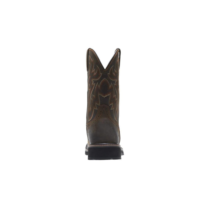 Wolverine® Men's Waterproof Rancher Steel Toe Wellington Boots - Dark Brown - W10702