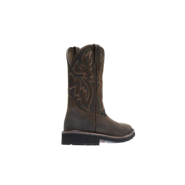 Wolverine® Men's Waterproof Rancher Steel Toe Wellington Boots - Dark Brown - W10702