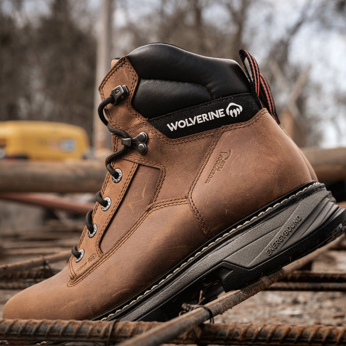 Wolverine® Men's Waterproof Reforce Energy Bound™ 6" Boots - Cashew - W241023