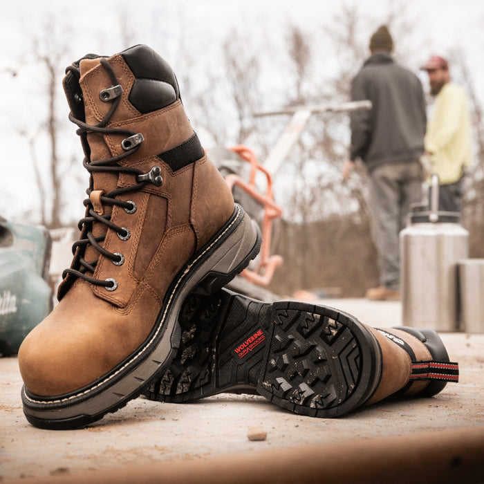 Wolverine® Men's Waterproof Reforce Energy Bound™ 8" Boots - Cashew - W241025