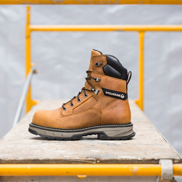 Wolverine® Men's Waterproof Reforce Energy Bound™ 8" Boots - Cashew - W241025