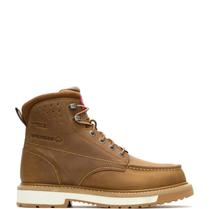 Wolverine® Men's Waterproof Reloader HyperRest® Soft Toe 6" Boots - Dark Tan - W260086