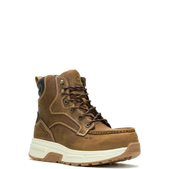 Wolverine® Men's Waterproof Ride Wedge Composite Toe Bound Electric Hazard 6" Boots - Cashew - W241153