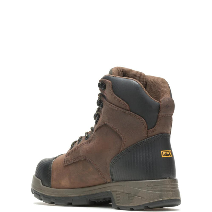 Wolverine® Men's Waterproof Soft Toe 6" Boots with Met-Guard - Dark Brown - W10706