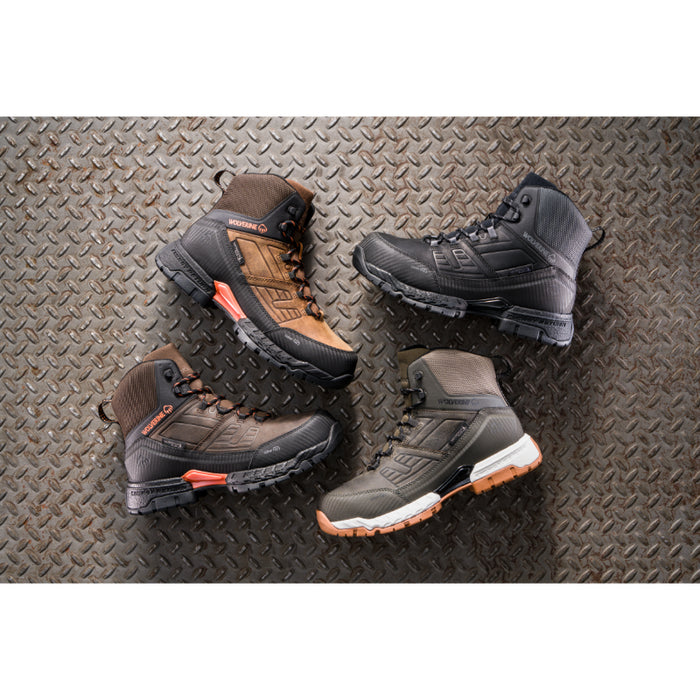 Wolverine® Men's Waterproof Surge LX 6" CarbonMax® Work Boot - Sudan Brown - W080166